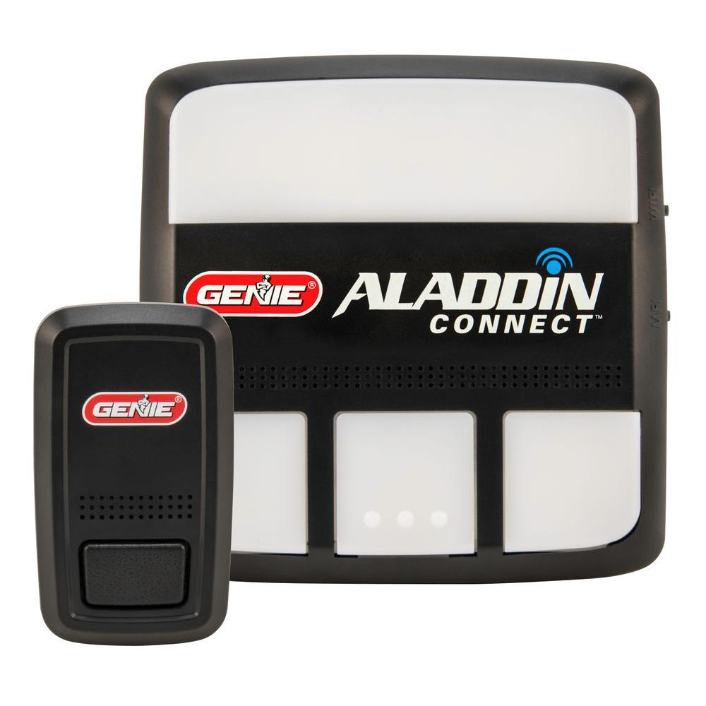 aladdin connect garage door opener controller and operator