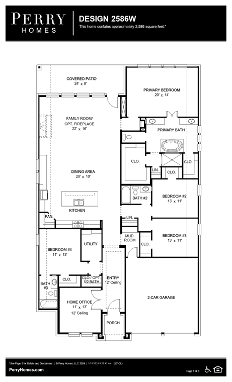 Perry Homes Floor Plans Architect 2020 08 18