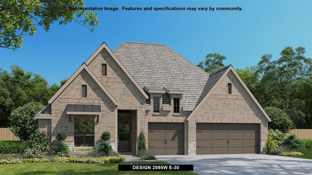 Available To Build In Lakeside At Lake Georgetown 60 Design 2895w Perry Homes